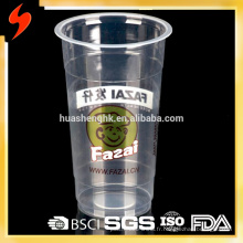 Tasses de bière en plastique jetables en plastique transparentes de la catégorie comestible 22oz / 650ml pp